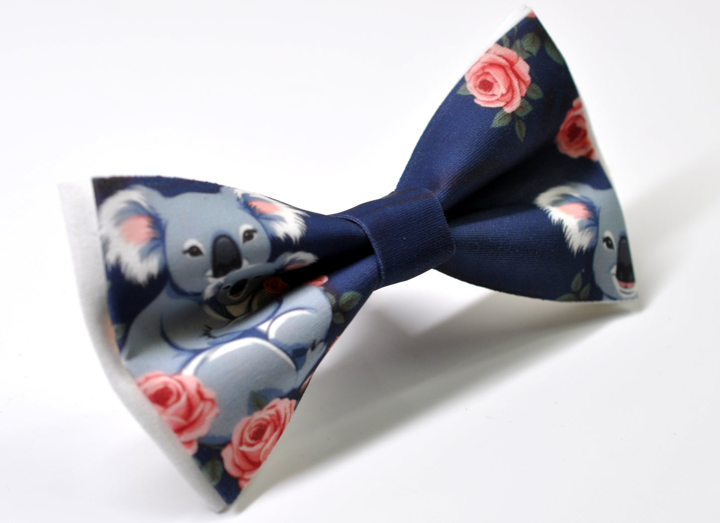 Koala Happy Mothers day Carnations Pattern Cotton Bow tie Bowtie for Men Adult / Youth Teenage / Boy Kids / Toddler Baby Infant