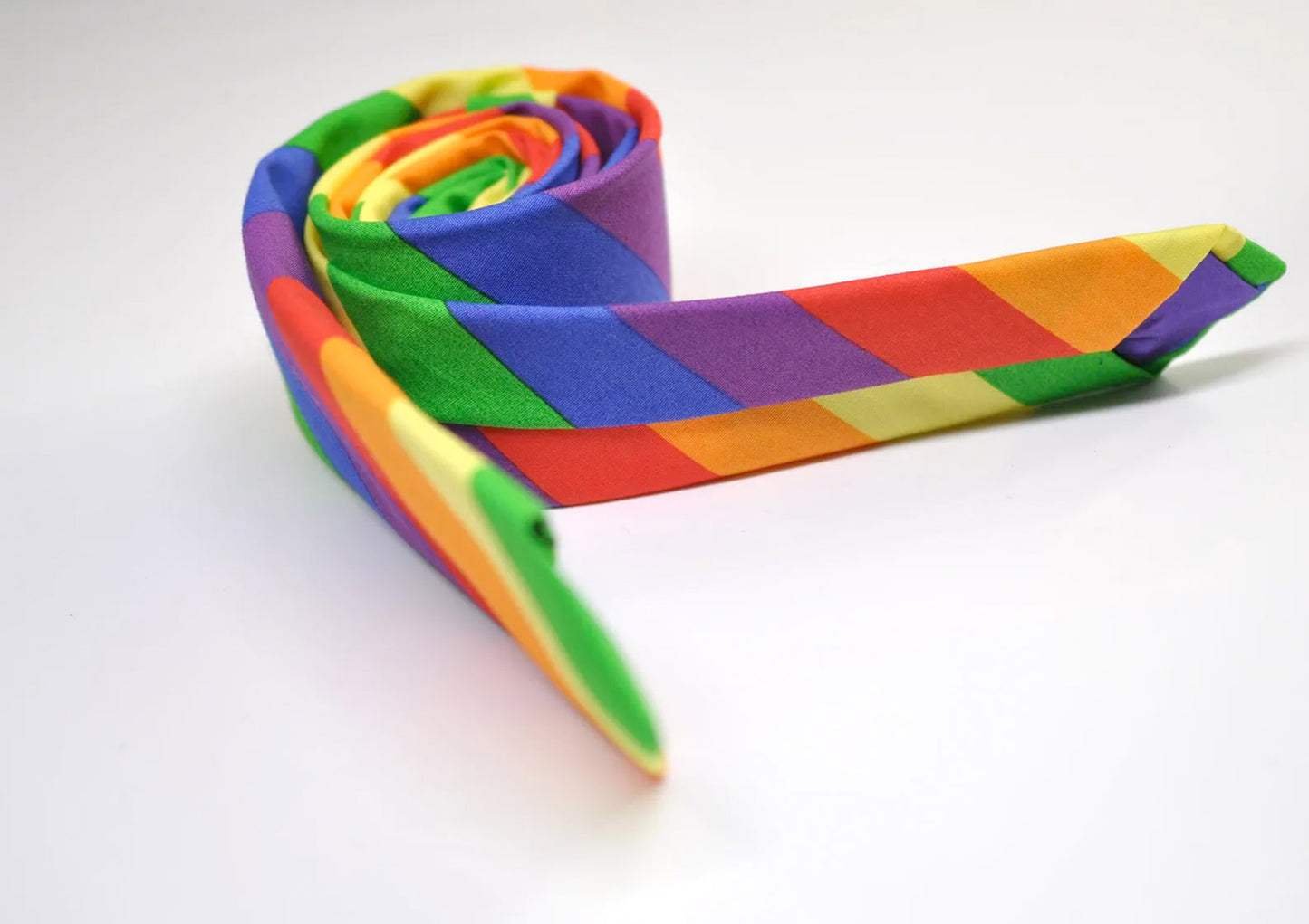 Men Women Unisex Rainbow Handmade Skinny 100% Cotton Necktie Neck Tie for Wedding Party Prom
