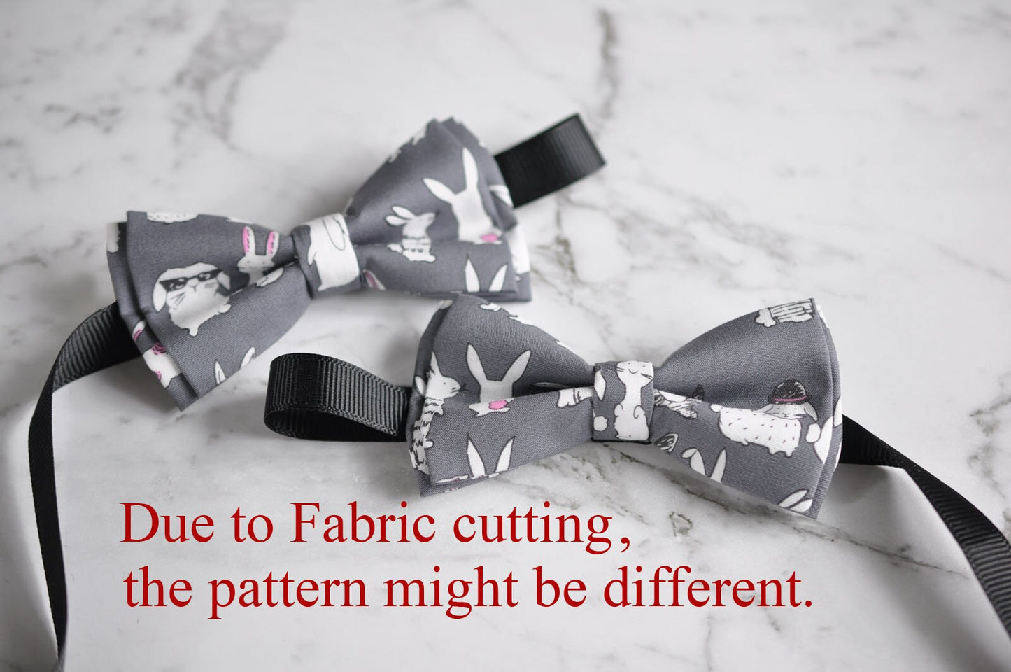 Boy Kids Baby Infants Children Rabbits Bunny bunnies 100% Cotton Easter GRAY GREY Bow Tie Bowtie 1-6 Years Old Wedding Party