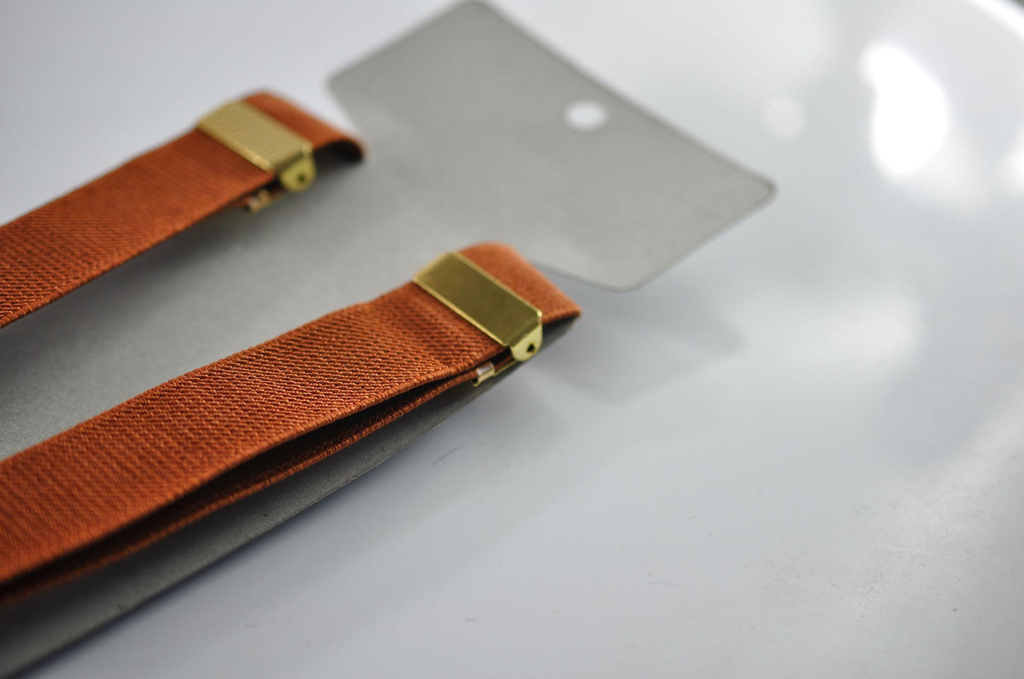 Black and Burnt Orange Linen Bow tie Bowtie + Burnt Orange Suspenders Braces Men / Youth / Boys Kids / Baby Infant Toddler