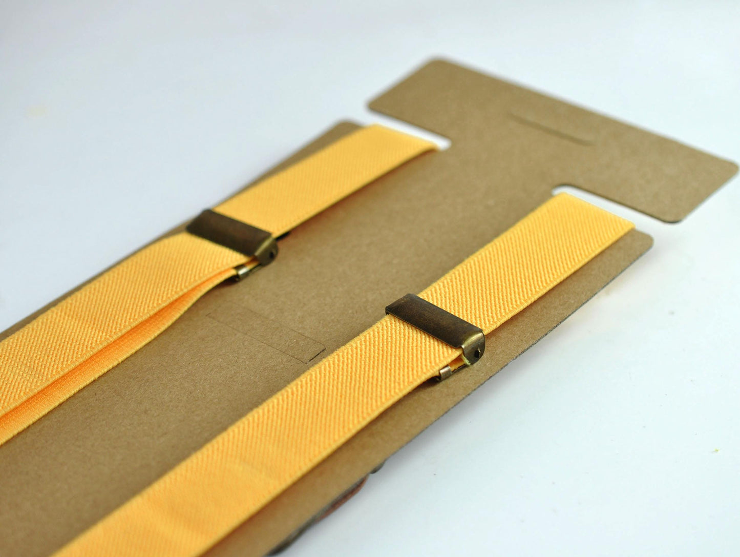 Yellow Bee Bees Cotton Bow tie + Yellow Elastic Suspenders Braces for Men / Youth Teenage / Boy Kids / Baby Infant Todler