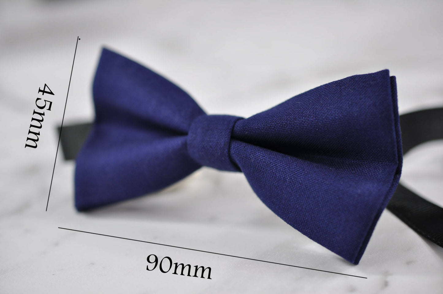 Kids Boys Baby Navy Blue 100% Cotton Bow tie Dark Brown Leather Suspenders Braces Wedding Set Fits 1-8 Years Old