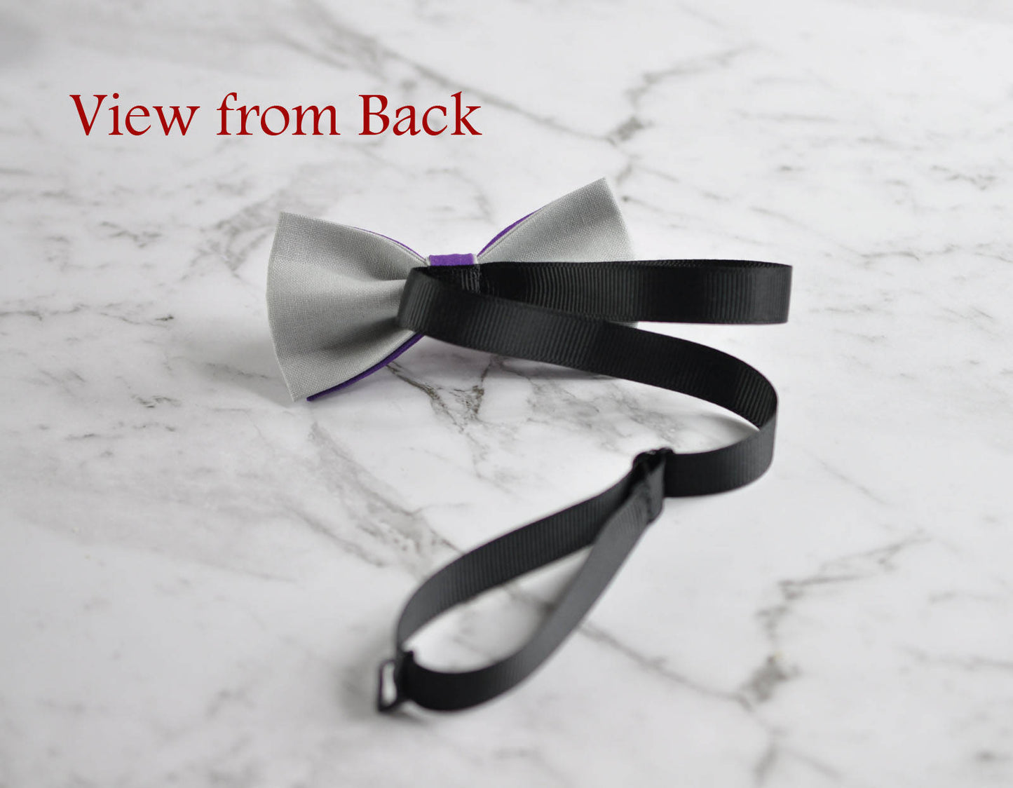 Boy Kids Baby Infant Children 100% Cotton Purple Grey Bow Tie BowtieWedding 1-6 Years Old