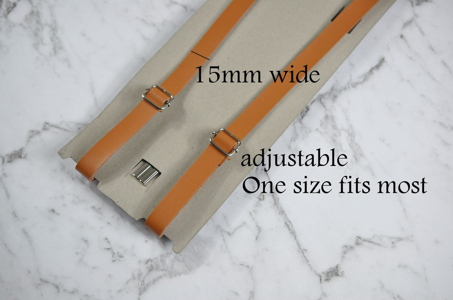 Pink 100% Cotton Bow tie + Brown Tan Faux Leather Suspenders Braces Wedding Set for Baby Infant / Kids Page Boys Toddler /Teenage Youth
