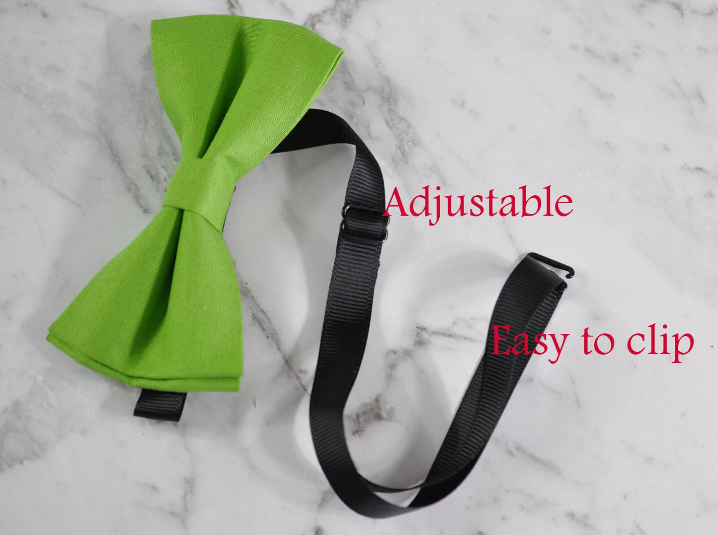 Boy Kids Baby 100% Cotton Lime Green Bow Tie Bowtie Party Wedding 1-6 Years Old