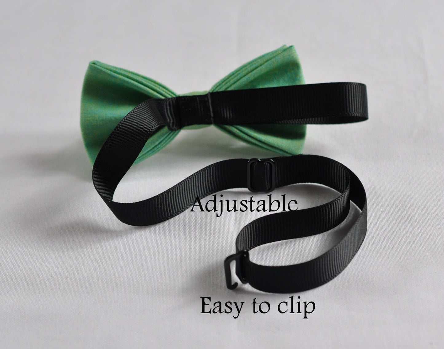 Boy Kids Baby infant Children Page Boy Toddler 100% Cotton Mottled Sunny Aqua Color Bow Tie Bowtie Wedding 1-6 Years Old