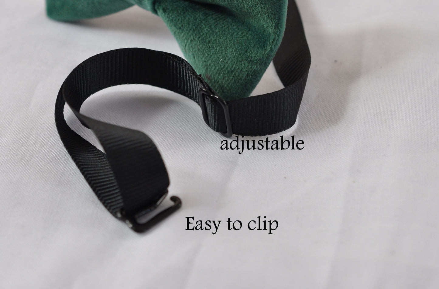 Emerald Green Dark Green Velvet Pre tied Hand made Bow tie Bowtie for Men Adult / Youth Teenage / Boy Kids / Baby Infant Toddler