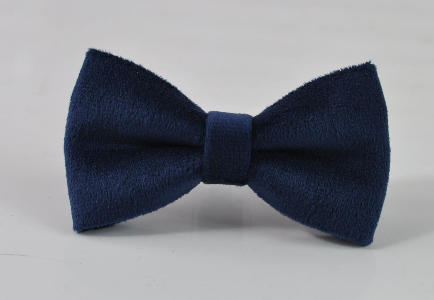 Navy Blue Dark Blue Velvet Bow tie + Matched Elastic Suspenders Braces for baby infant toddler / Boy Kids / Youth Teenage / Men Adult
