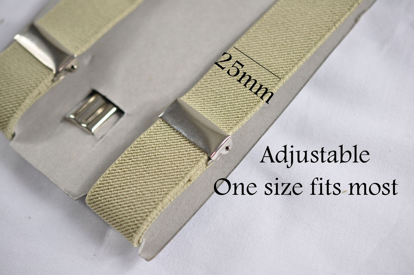 White Velvet & Rose Gold Faux Leather Bow tie + Begie Khaki Elastic suspenders braces Men Adult / Youth Teenage / Boy Kids / Baby infant