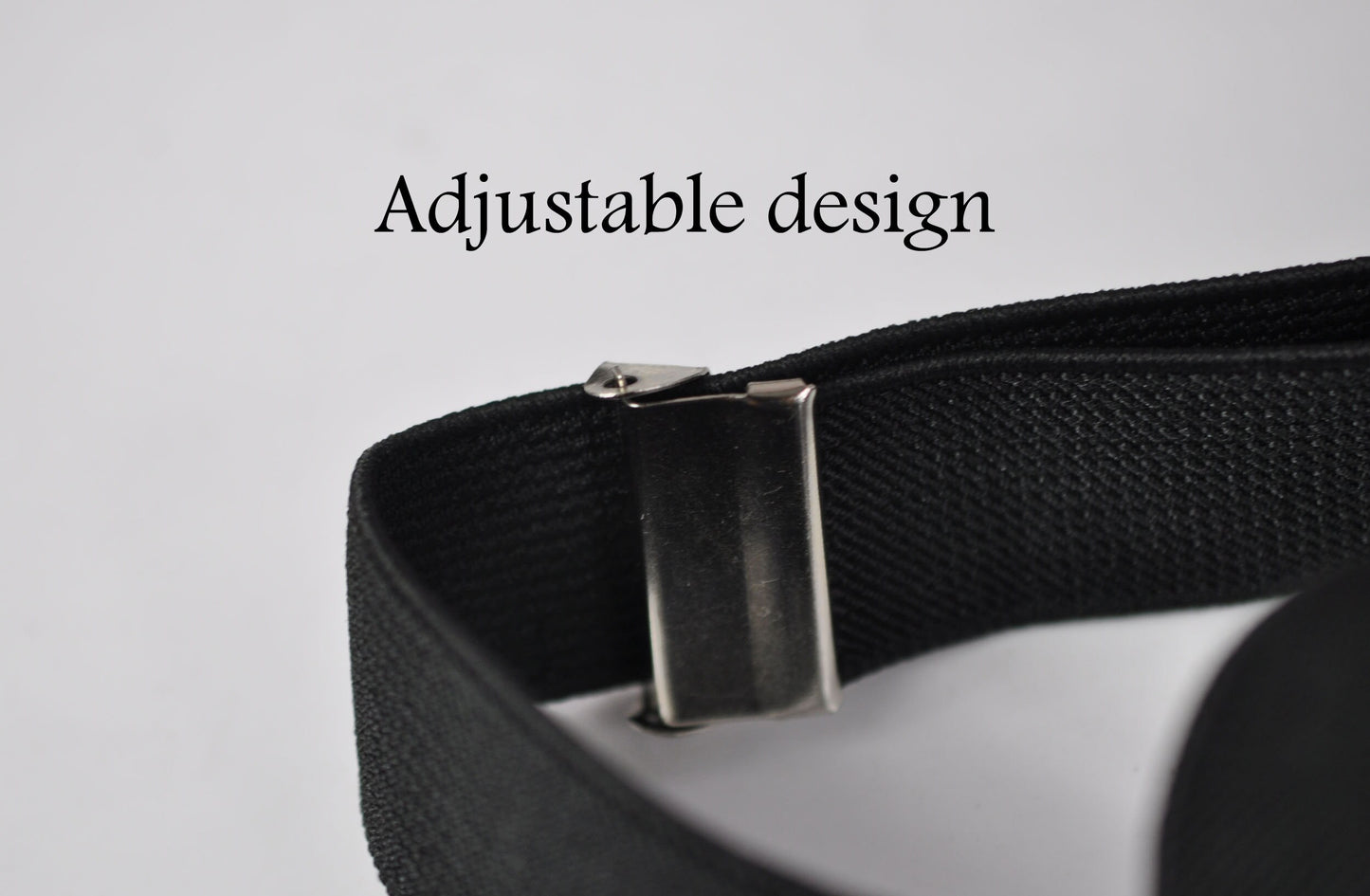 Unisex Black 25mm 2.5cm Wide X-Back 4 Clips Adjustable Pants Elastic Suspenders Braces Baby infant Toddler / Boy Kids / Youth / Adult Men