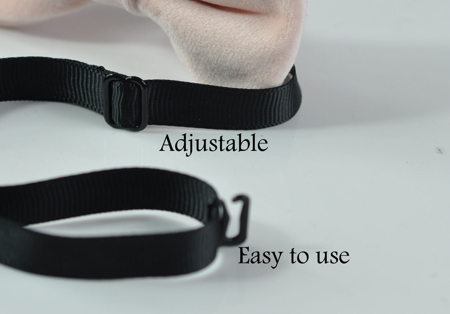 Baby Pink Light Pink Velvet Bow tie Bowtie + Grey Gray Elastic Suspenders Braces for Men / Youth Teenage / Boy Kids / Baby Infant Toddler