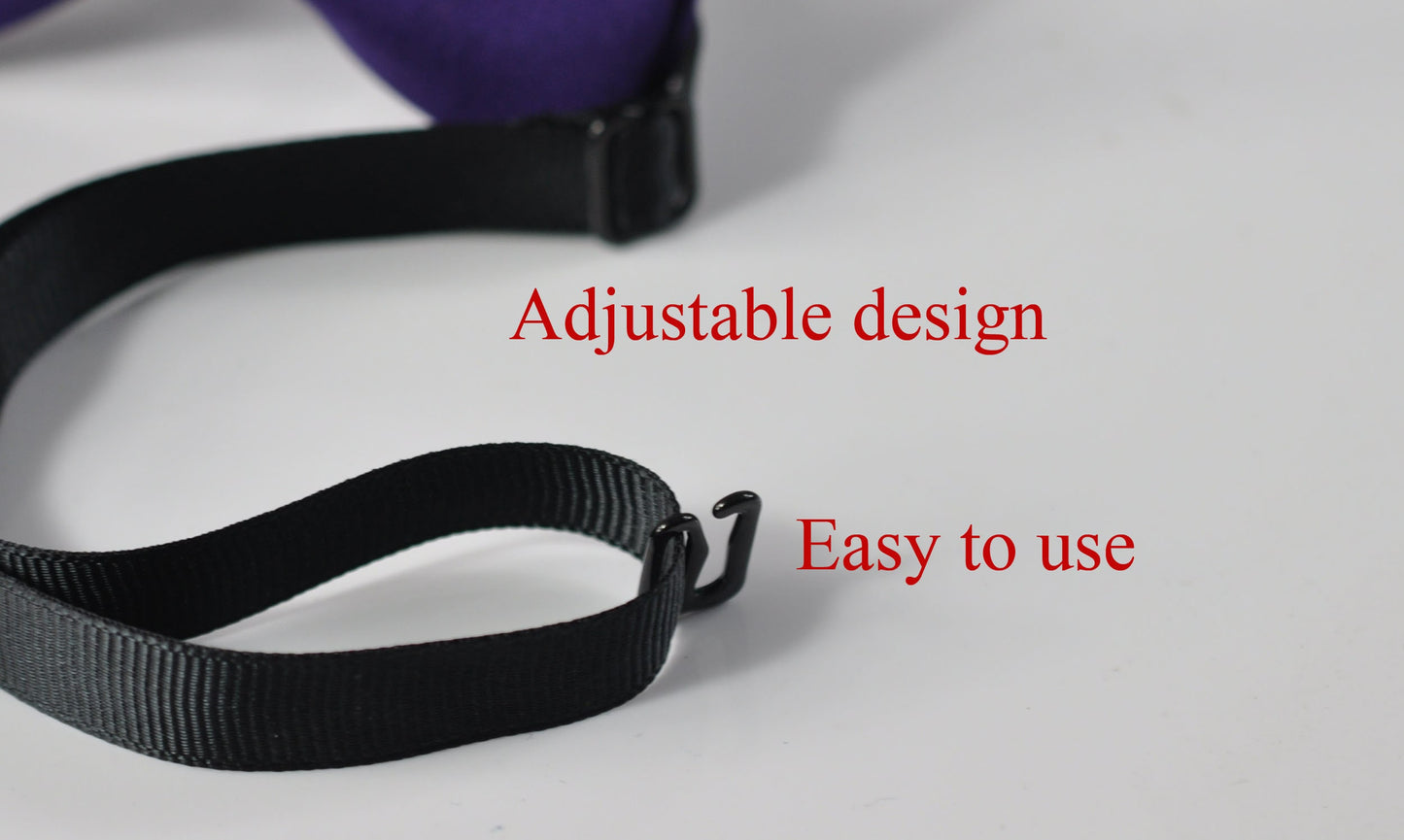 Eggplant Purple Violet Dark Purple Cotton Bow tie + Brown Coffee Elastic Suspenders Braces for Men / Youth Teenage / Boy Kids / Infant Baby