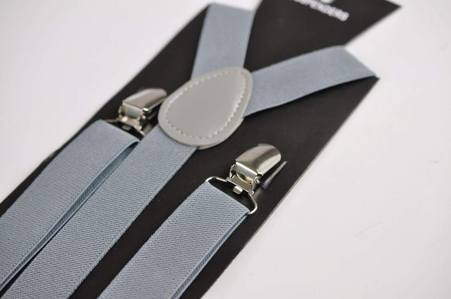 Blush Dusty Pink Velvet Bow tie + Light Grey Gray Elastic Suspenders Braces for Men Adult / Youth Teenage / Boy Kids / Baby Infant Todler