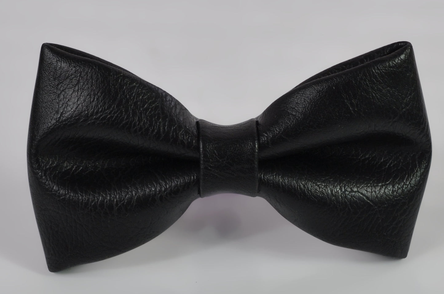 Black Faux Leather Bow tie Bowtie + Matched Elastic Suspenders Braces for Baby infant Toddler / Boy Kids / Youth Teenage / Adult Men