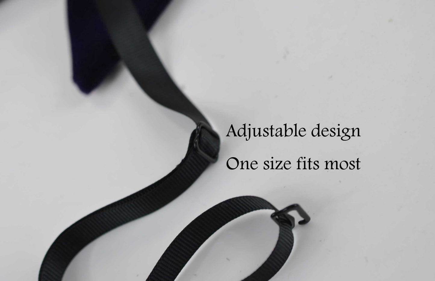 Men Adult Navy Blue Dark Blue Velvet Large Butterfly Oversized Oversize Pre tied Bow tie Bowtie Wedding