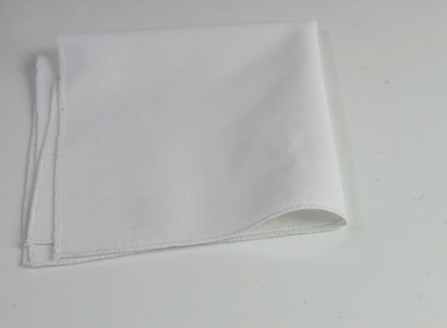 White 100% Cotton Bow tie Bowtie + matched pocket Square Hanky Handkerchief for Men / Youth / Boy Kids / Baby Infant Toddler