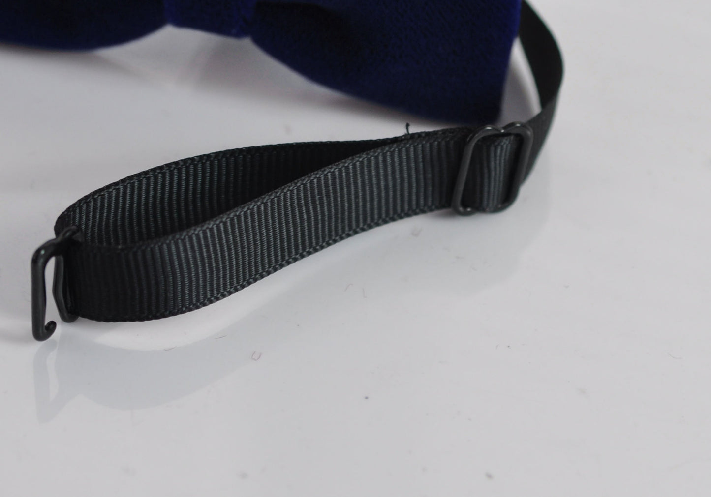 Navy Blue Skinny Narrow Bow tie Bowtie + Black Elastic Suspenders Braces for Men / Youth Teenage / Boy Kids / Baby Infant Toddler