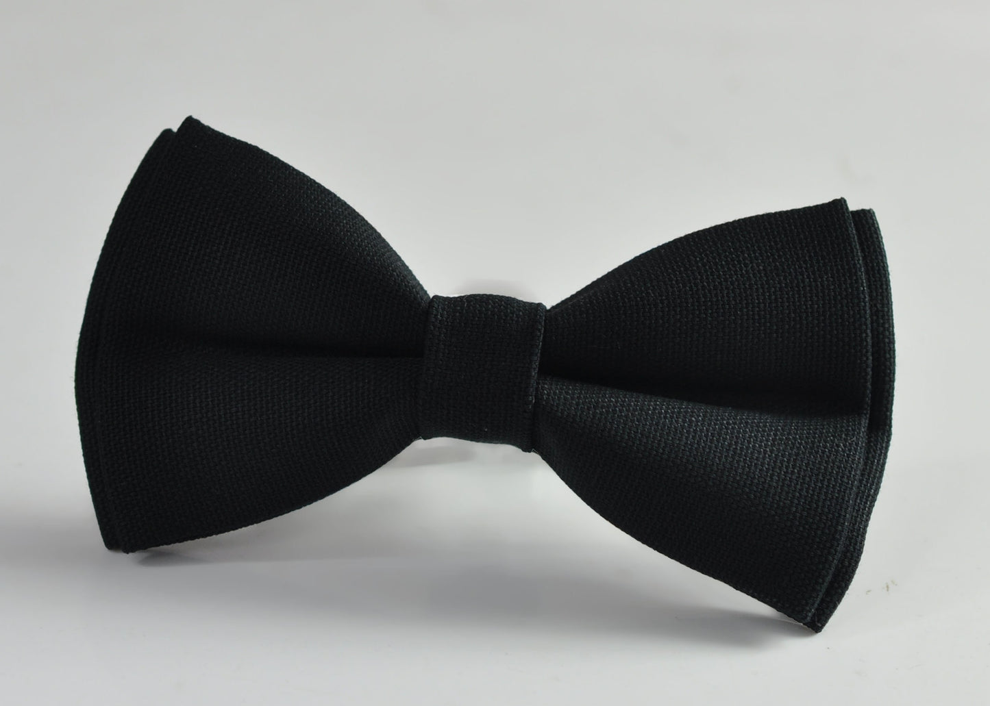 Black Cotton Bow tie + matched Elastic Suspenders Braces for Men adult / Youth Teenage / Kids Boy / Infant Toddler Page boy Ring Bearer