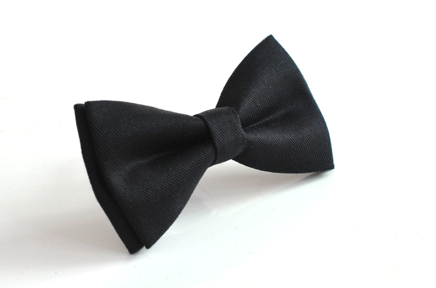 Black Pretied Cotton Bow Tie Bowtie For Men Adult / Youth Teenage / Boy Kids / Infant Toddler Baby
