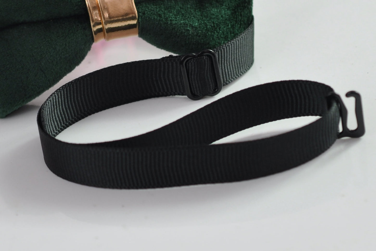 Dark Emerald Green Velvet Rose Gold Faux Leather Pretied Bow tie Bowtie for Men Adult / Youth Teenage / Boy Kids / Toddler Baby Infant