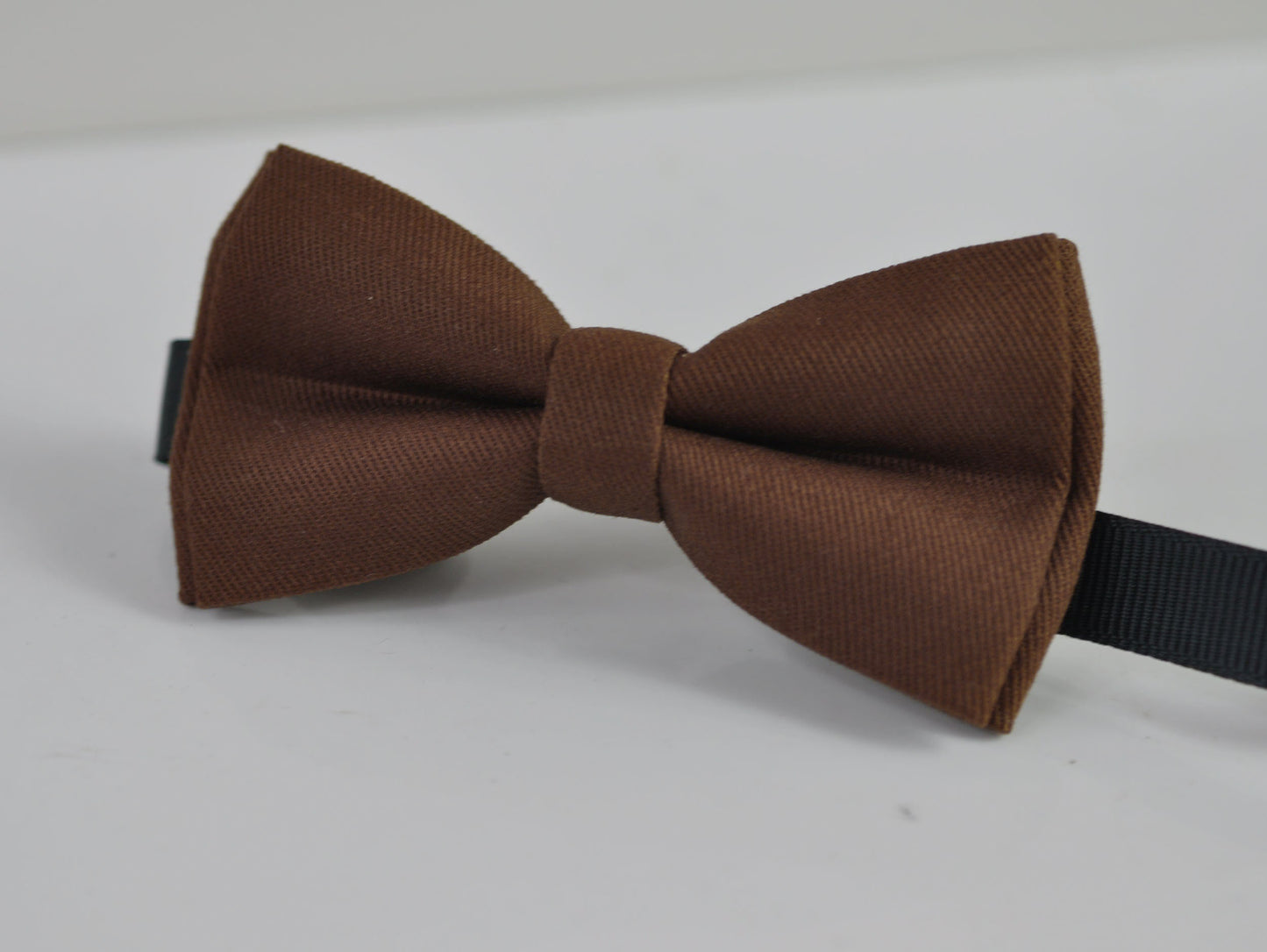 Brown Handmade Cotton Bow tie Bowtie + Brown Elastic Suspenders Braces for Men / Youth Teenage/ Boys Kids / Baby Infant Toddler