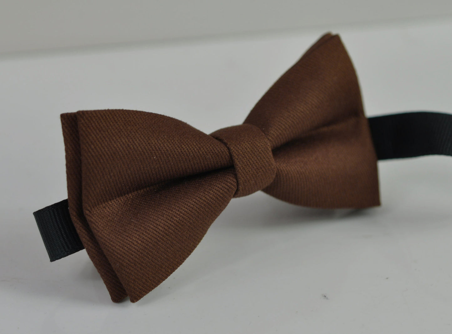 Brown Handmade Cotton Bow tie Bowtie + Brown Elastic Suspenders Braces for Men / Youth Teenage/ Boys Kids / Baby Infant Toddler