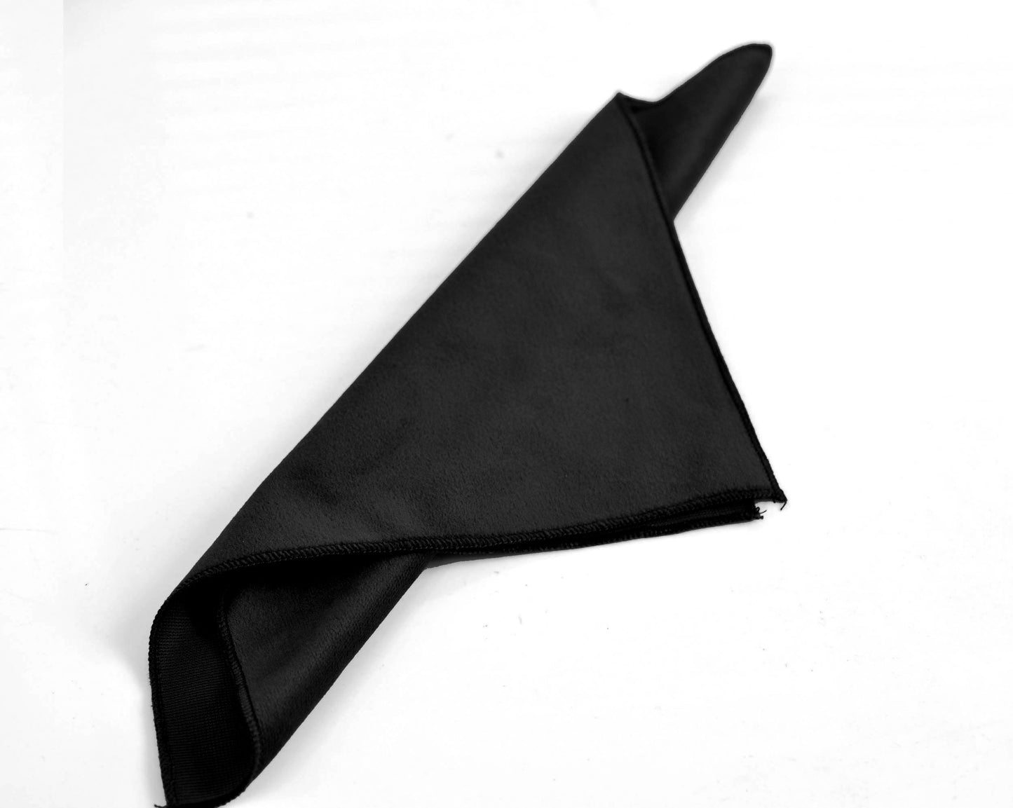 Black Velvet Bow tie Bowtie + Pocket Square Hanky Handkerchief for Men / Youth Teenage / Boy Kids / Infant Toddler Baby