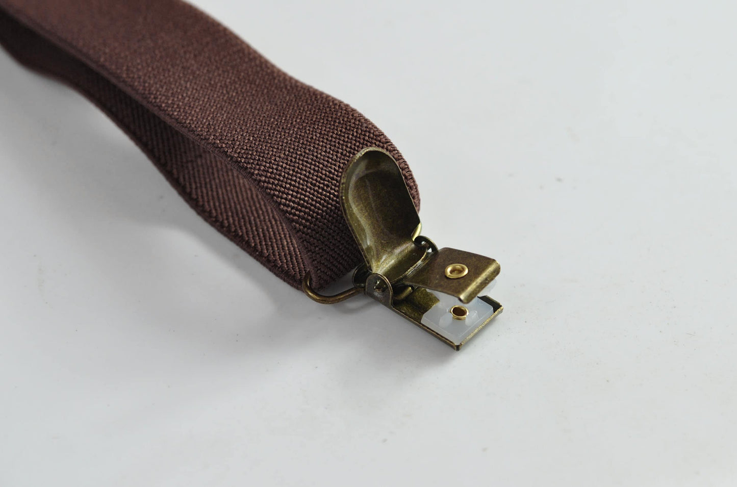 Dark Olive Green Army Green Velvet Gold Leather Bow tie + Coffee Brown Elastic Suspenders Braces Men / Youth / Boys / Baby Infant Toddler