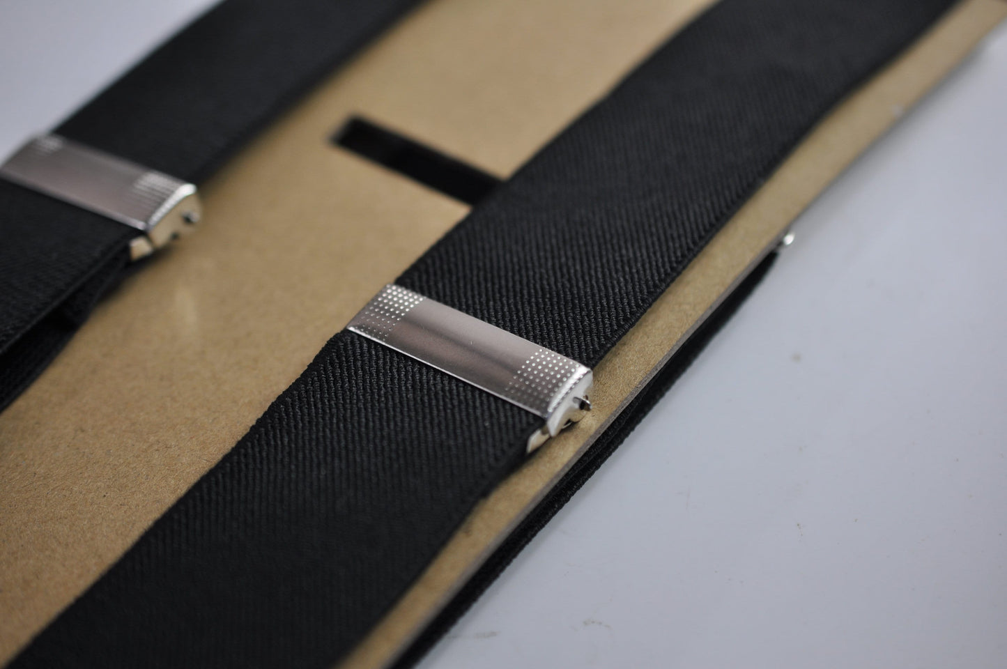 Black Velvet Gold Faux Leather Bow tie + Black 35mm Suspenders Braces for / Boys /Youth / Men