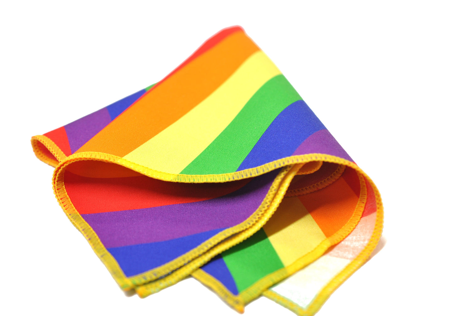 Rainbow Handmade Pre tied Bow tie  Bow tie + Matched Pocket Square Formal Hanky Handkerchief Men Women Unisex