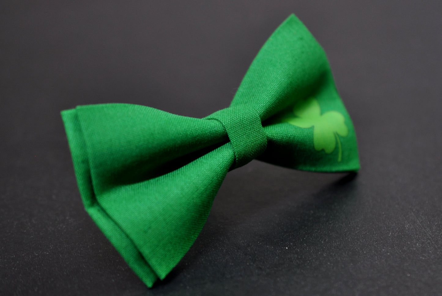 Happy St Patrick’s Day Green Clover Cotton Bow tie Bowtie for Men Adult / Youth Teenage / Boy Kids / Toddler Baby Infant