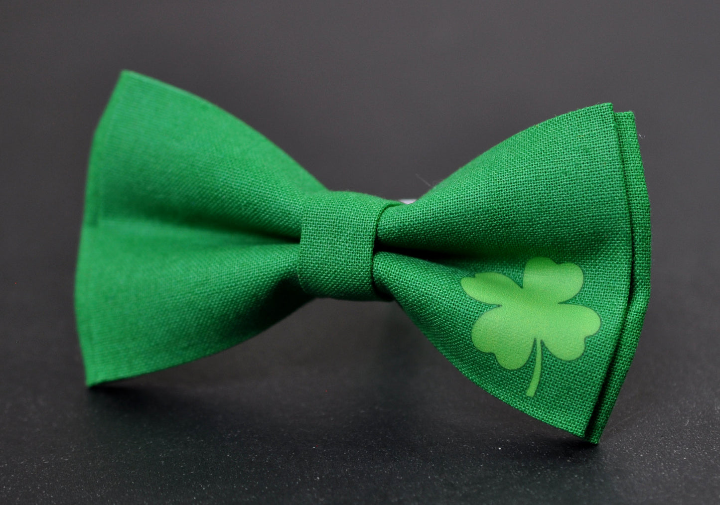 Happy St Patrick’s Day Green Clover Cotton Bow tie Bowtie for Men Adult / Youth Teenage / Boy Kids / Toddler Baby Infant