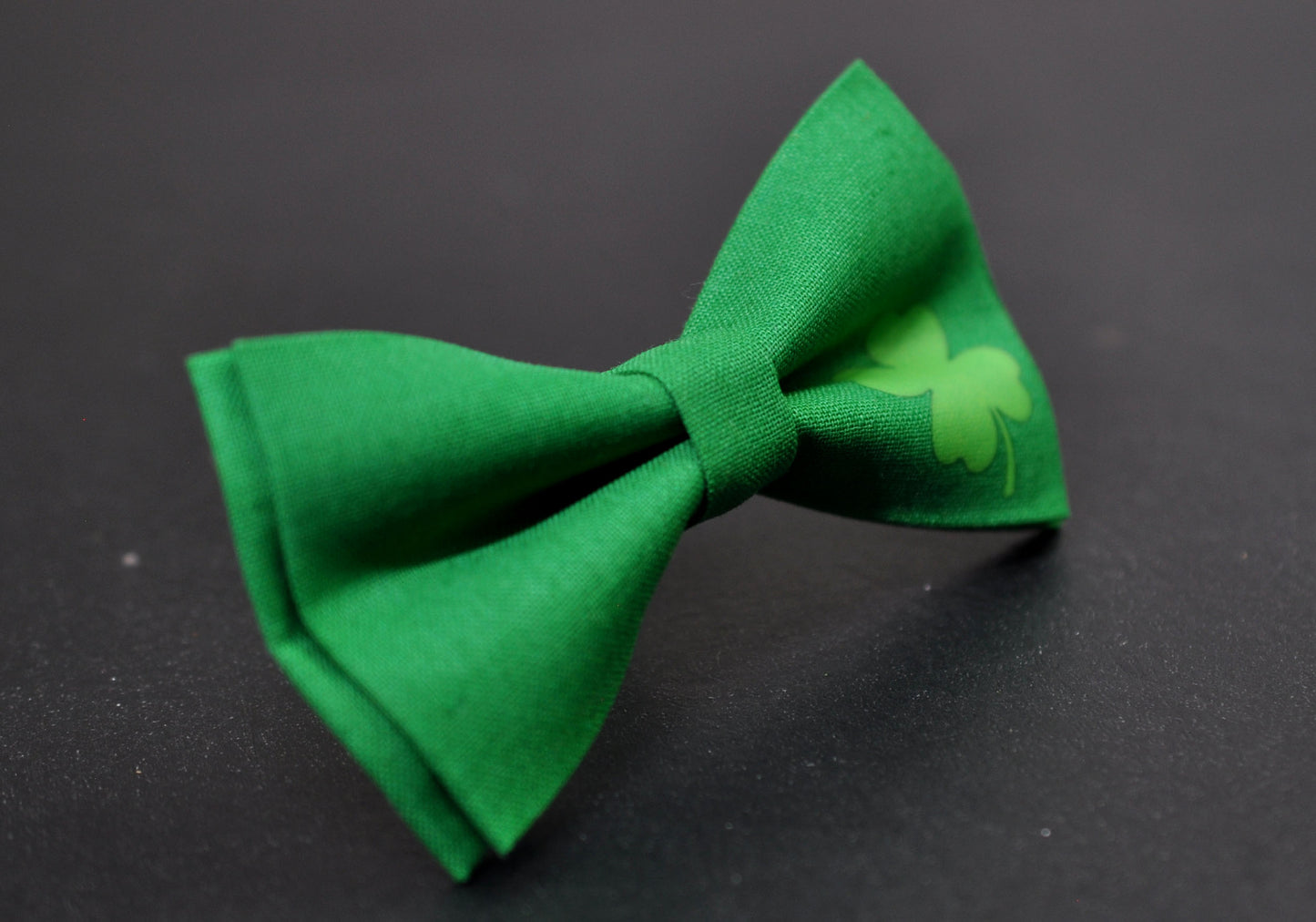 Happy St Patrick’s Day Green Clover Cotton Bow tie Bowtie for Men Adult / Youth Teenage / Boy Kids / Toddler Baby Infant