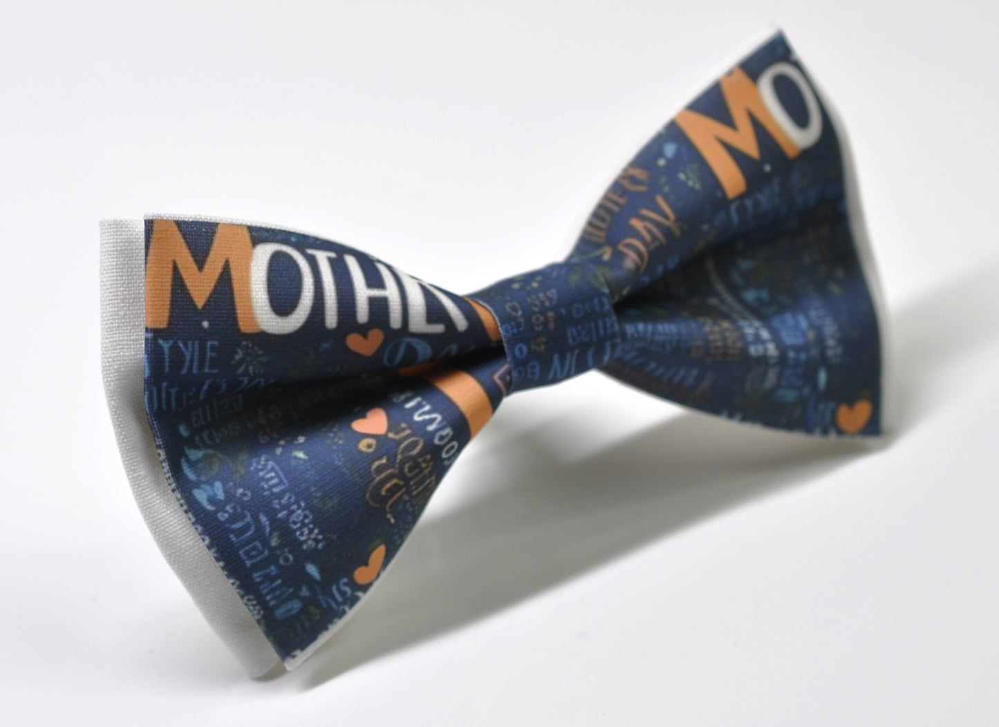 Happy Mothers day Word Cloud Pattern Cotton Bow tie Bowtie for Men Adult / Youth Teenage / Boy Kids / Toddler Baby Infant