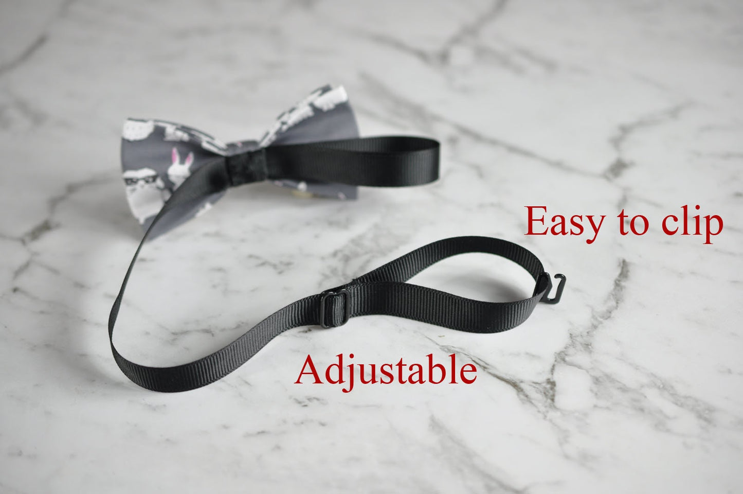 Boy Kids Baby Infants Children Rabbits Bunny bunnies 100% Cotton Easter GRAY GREY Bow Tie Bowtie 1-6 Years Old Wedding Party
