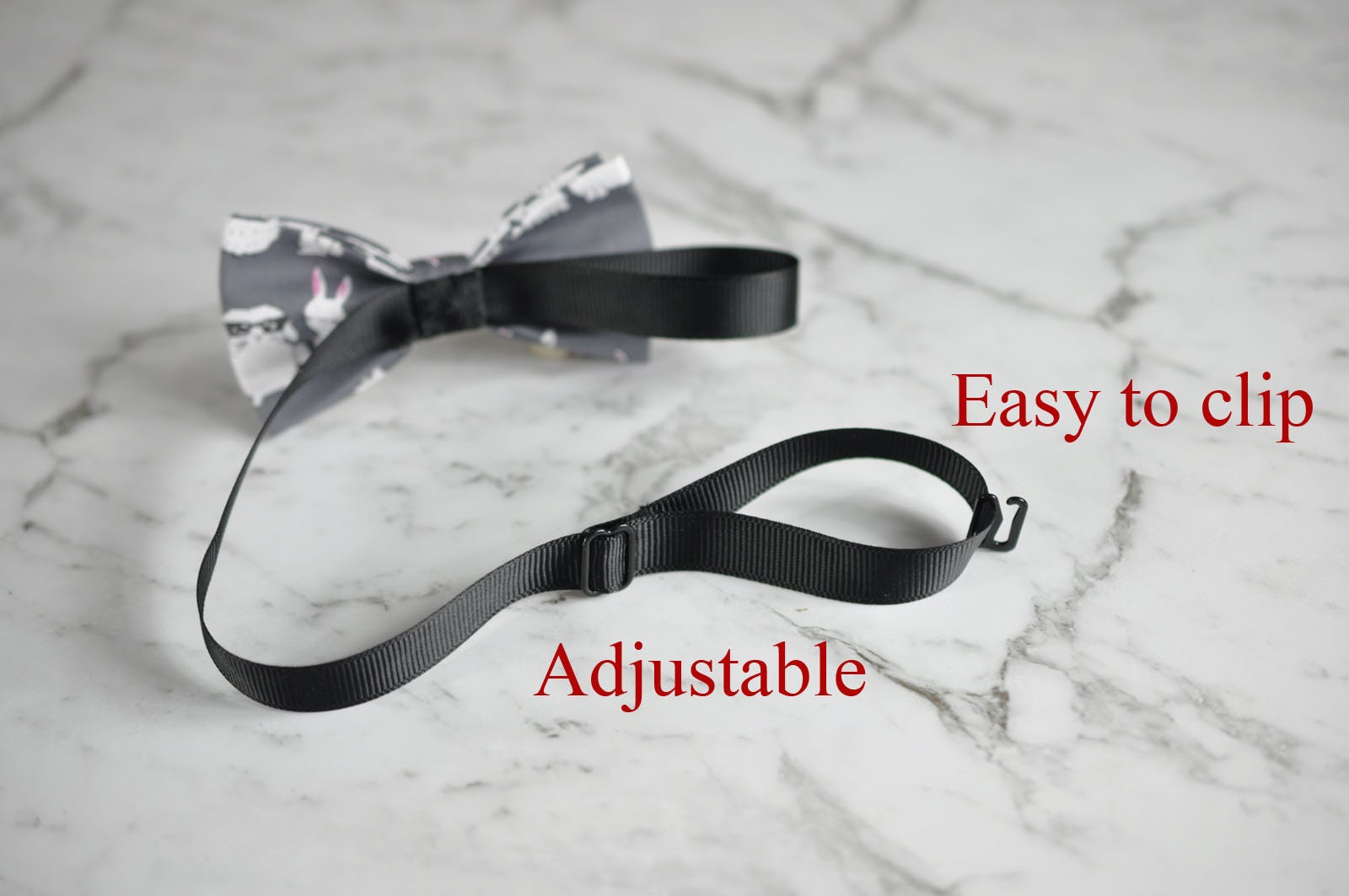 Boy Kids Baby Infants Children Rabbits Bunny bunnies 100% Cotton Easter GRAY GREY Bow Tie Bowtie 1-6 Years Old Wedding Party