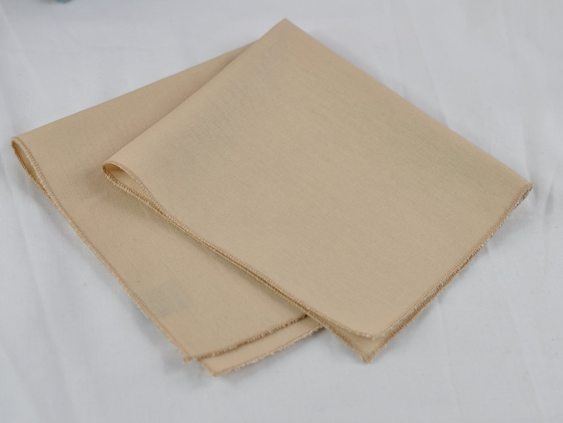 Men 100% Cotton Quality Light Begie Sand Pale Brown Handmade Bow Tie Bowtie matched pocket Square Hanky Handkerchief Wedding