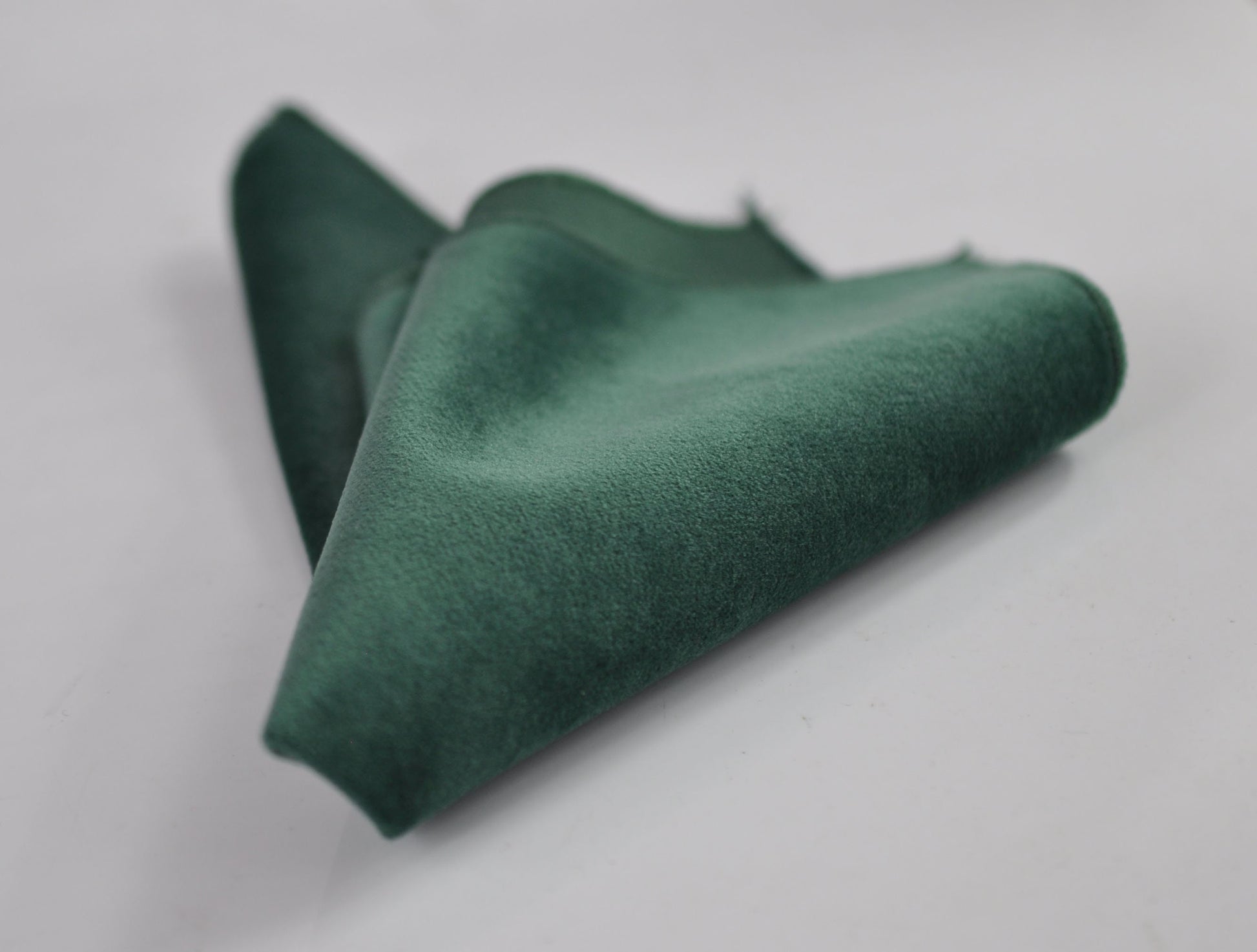 Emerald Green Velvet Silver Leather Bow tie + pocket Square Hanky Handkerchief + Cufflinks Men / Youth / Boys Kids / Baby Infant Toddler