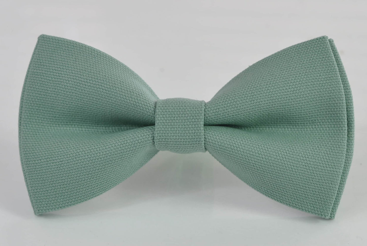 Sage Green Cotton Bow tie Bowtie + Elastic Suspenders Braces + Cufflinks Cuff links for Men / Youth Teenage/ Boys Kids / Baby Infant Toddler