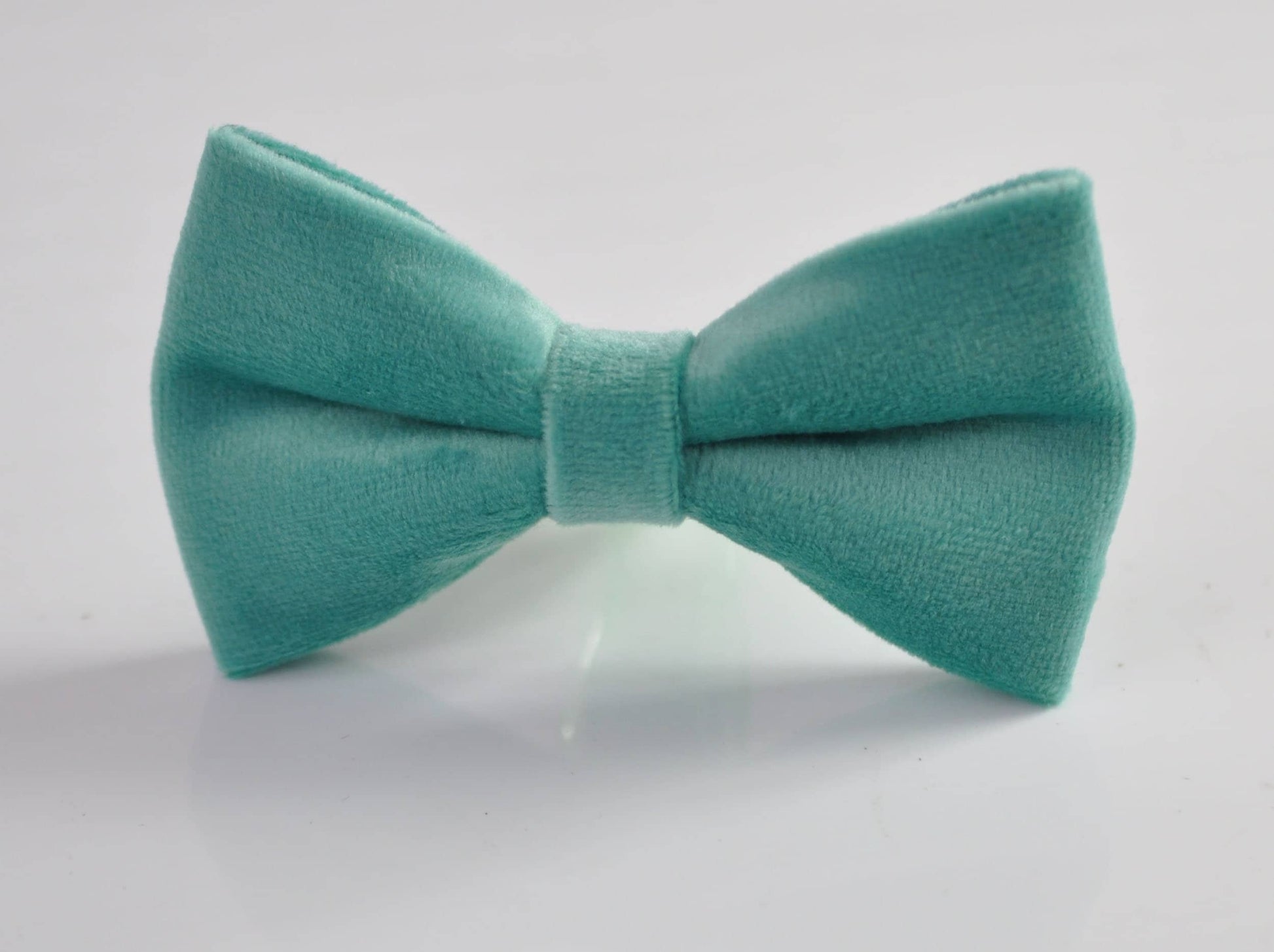 Sage Green Velvet Bow tie Bowtie + Matched Elastic Suspenders Braces for Men / Youth / Boys Kids / Baby Infant Toddler