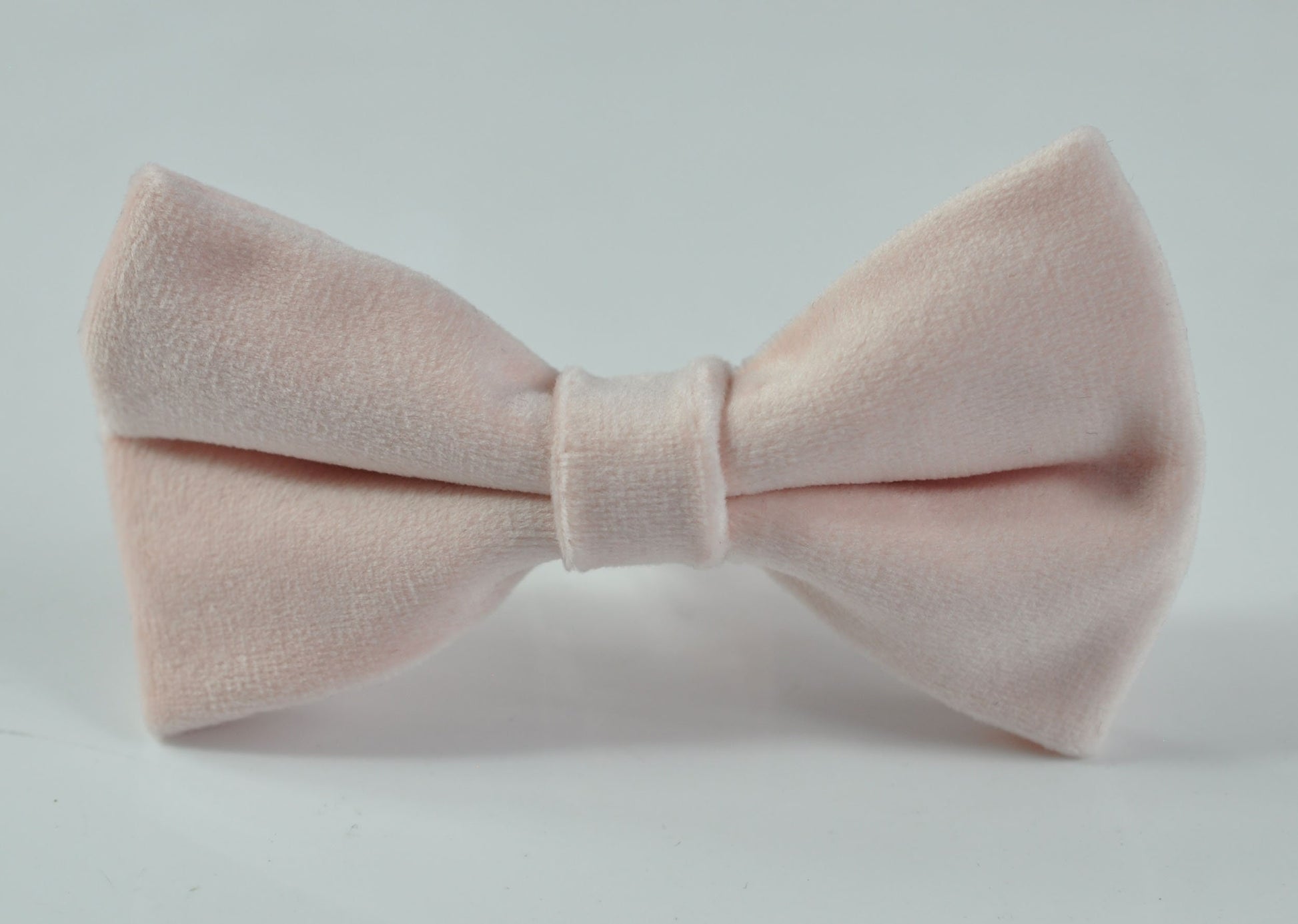 Baby Pink Light Pink Velvet Pre tied Bow tie Bowtie for Men Adult / Youth Teenage / Boy Kids / Baby Infant Toddler