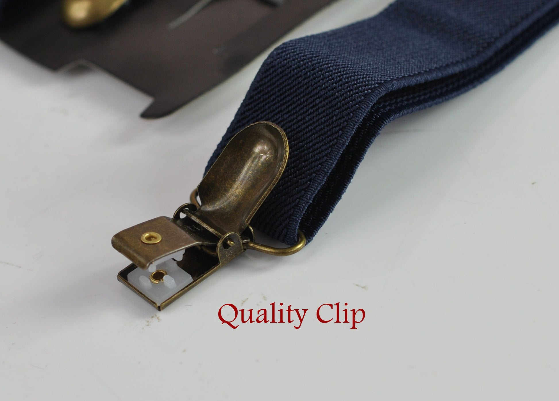 Navy blue and Cinnamon Terracotta Brown Bow tie Bowtie + Navy Blue Elastic Suspenders Braces Men / Youth/ Boys Kids / Baby Infant Toddler