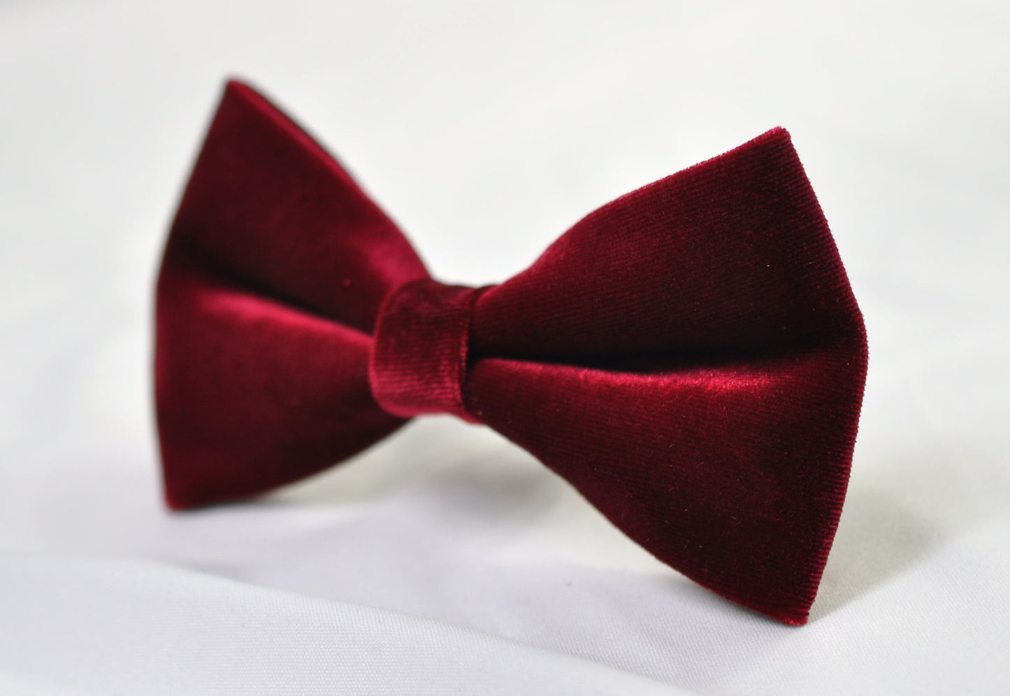 Burgundy Red Dark Red Velvet Bow tie + Wine Red Elastic Suspenders Braces for baby infant toddler / Boy Kids / Youth Teenage / Men Adult