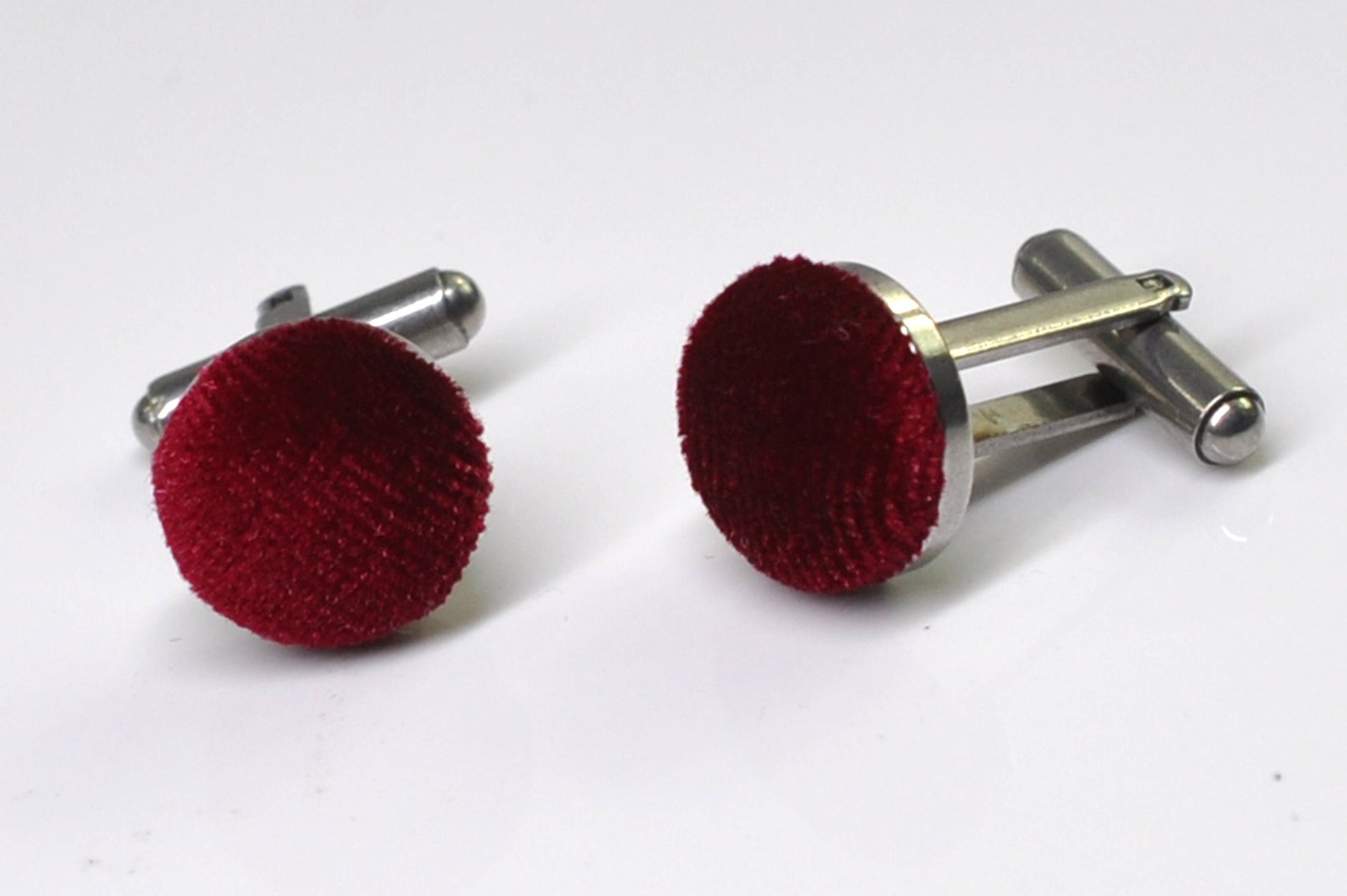 Burgundy Wine Red Dark Red Pretied Velvet Bow tie Bowtie + Cufflinks for Men Adult / Youth Teenage / Boy Kids / Toddler Baby Infant