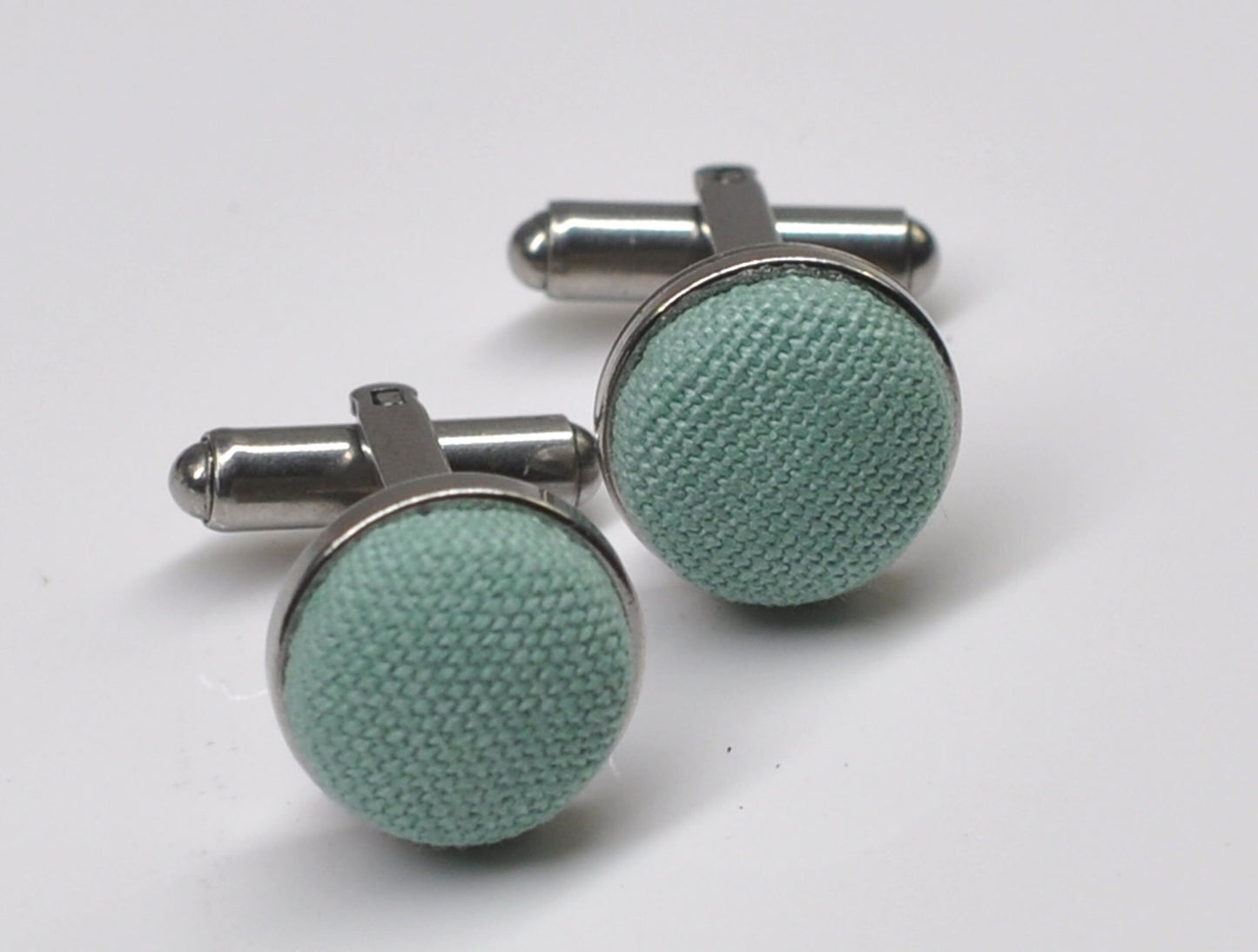 Sage Green Bow tie Bowtie + Elastic Suspenders Braces + Cufflinks Cuff link for Men / Youth Teenage/ Boys Kids / Baby Infant Toddler