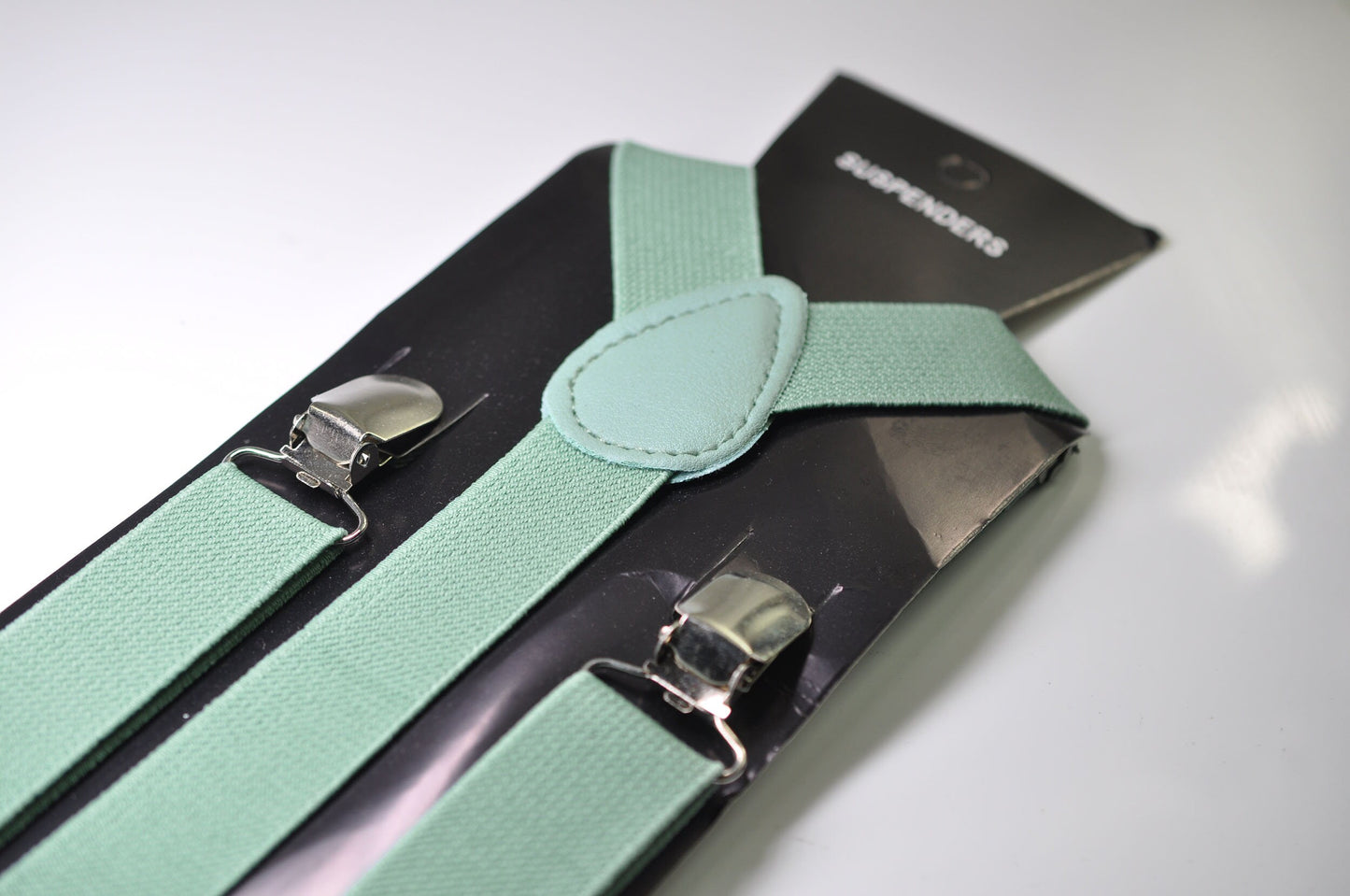 Sage Green Bow tie Bowtie + Elastic Suspenders Braces + Cufflinks Cuff link for Men / Youth Teenage/ Boys Kids / Baby Infant Toddler