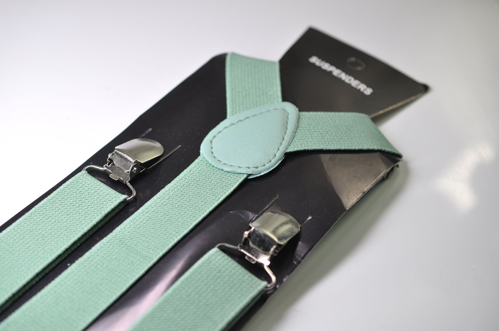Sage Green Bow tie Bowtie + Elastic Suspenders Braces + Cufflinks Cuff link for Men / Youth Teenage/ Boys Kids / Baby Infant Toddler
