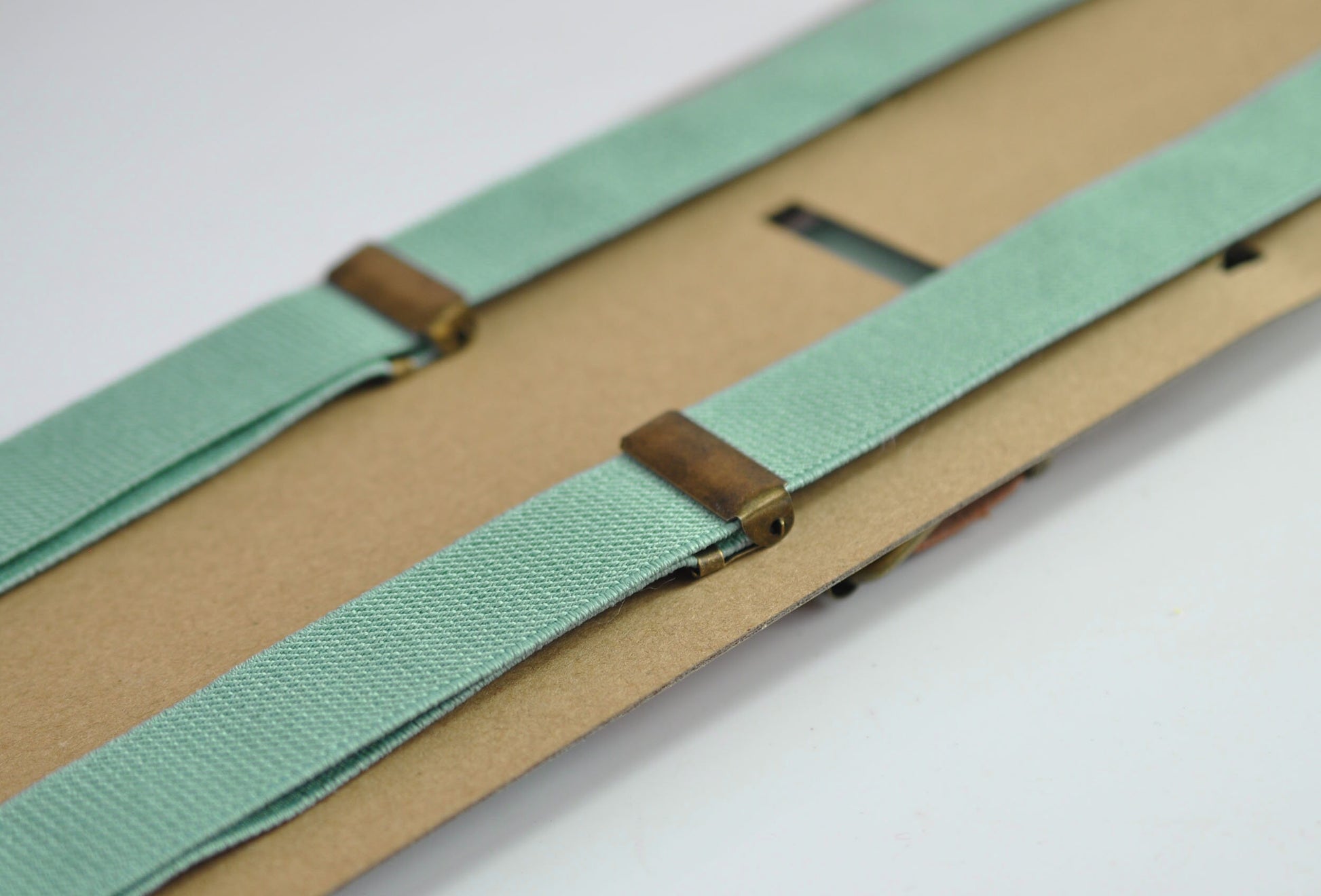 Sage Green Cotton Bow tie Bowtie + Matched Elastic Suspenders Braces for Men / Youth Teenage/ Boys Kids / Baby Infant Toddler