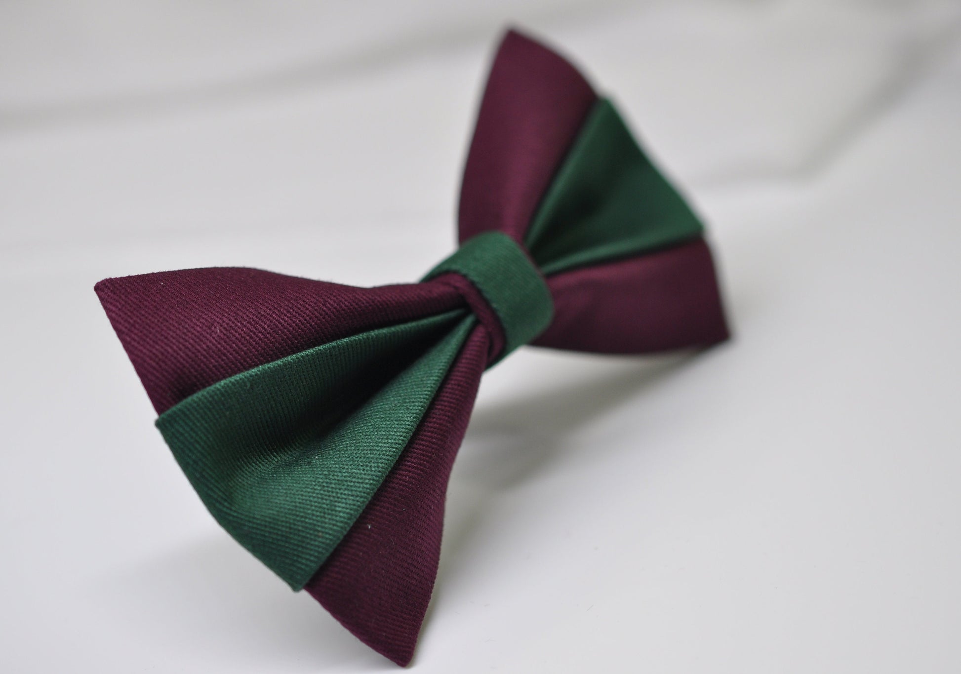 Emerald Green and Burgundy Dark Wine Red Bow tie Bowtie + Wine Red Suspenders Braces Men / Youth / Boys Kids / Baby Infant Toddler