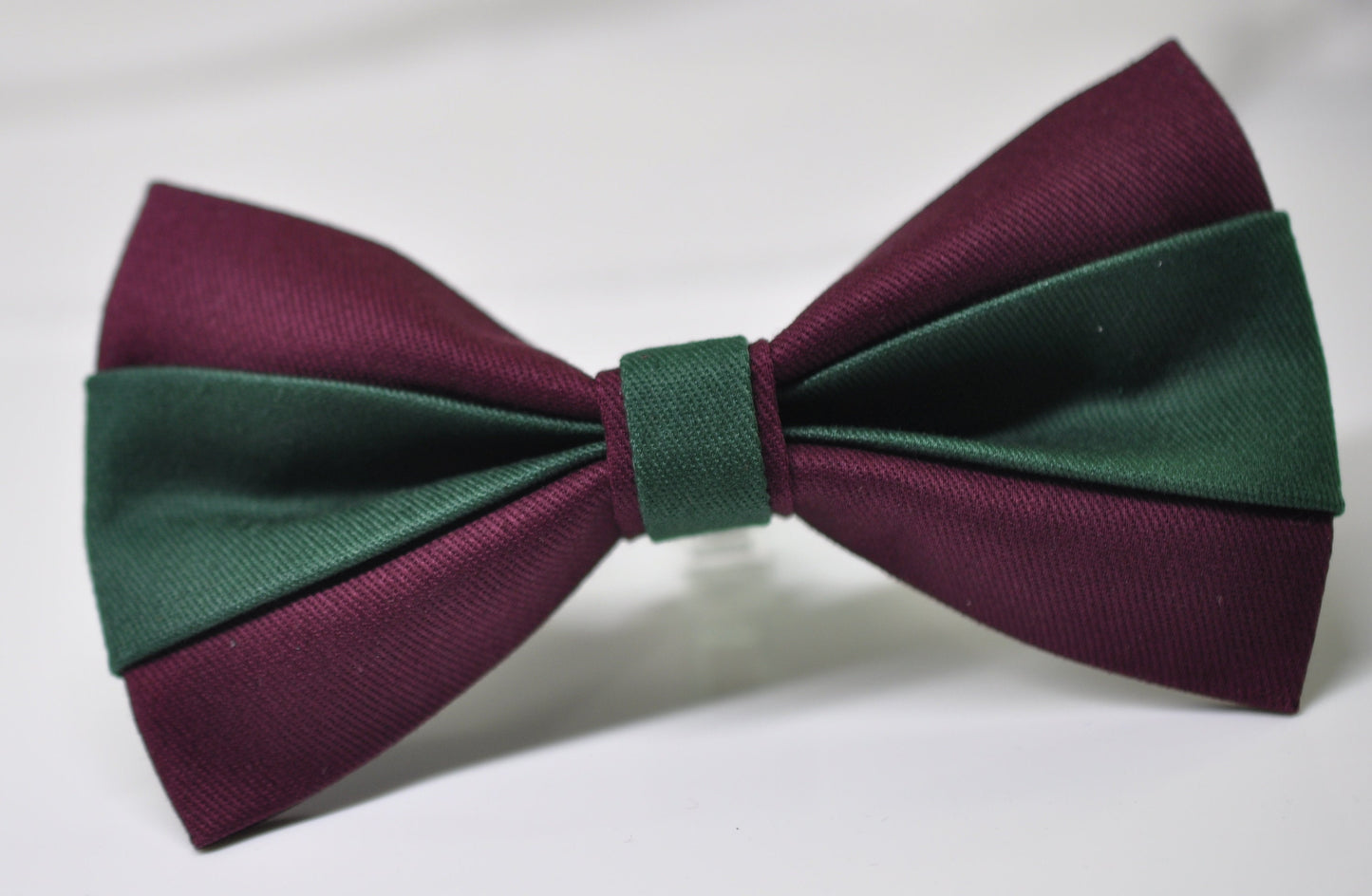 Emerald Green and Burgundy Dark Wine Red Bow tie Bowtie + Wine Red Suspenders Braces Men / Youth / Boys Kids / Baby Infant Toddler